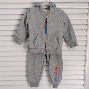 Kids Baby Crayola Sweat Set Hoodie & Pants